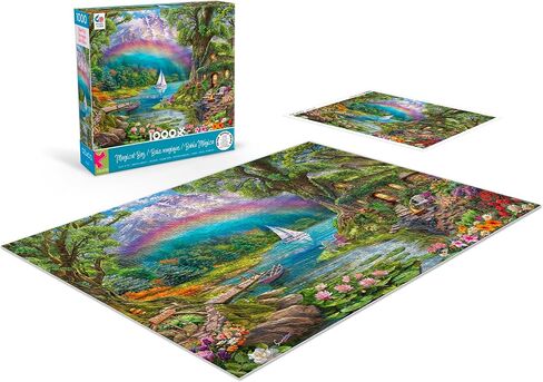 Ceaco - 1000 Piece Jigsaw Puzzle - Steve Sundram - Magical Bay - Relaxing and Fun Activity for Adults in Saudi Arabia