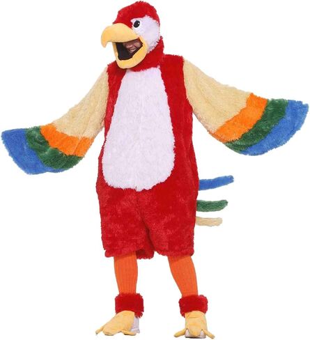 Forum Deluxe Plush Parrot Mascot Costume in Saudi Arabia