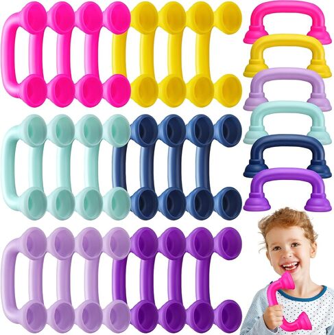 Shappy Bulk Whisper Reading Phones 24 Pcs Whisper Auditory Feedback Phone Classroom Manipulative Hear Myself Sound Speech Therapy Tool for Kids Accelerate Reading Fluency Pronunciation(Morandi Color) in Saudi Arabia
