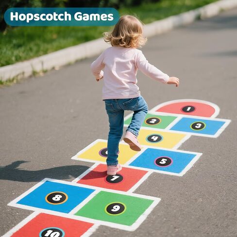 anwyll line up spots for floor floor 36pcs 4 '' 'number for classroom vinyl up floor dot floor ropoors spots spots scal for back to school dick stchoch preschool (white & color) in Saudi Arabia