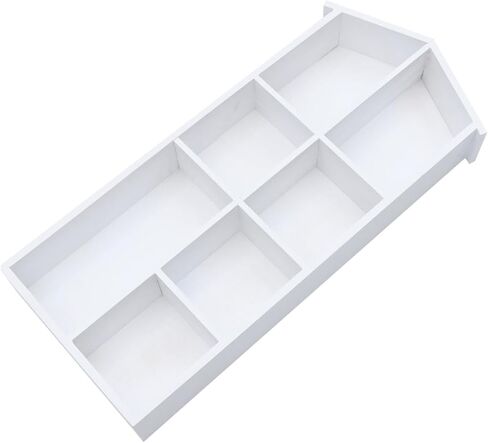 PRETYZOOM Wall Book Stand Retro Bookshelf for Storage Wall Storage Rack Solid Wood Bookshelf Decorative Book Rack for Home in Saudi Arabia