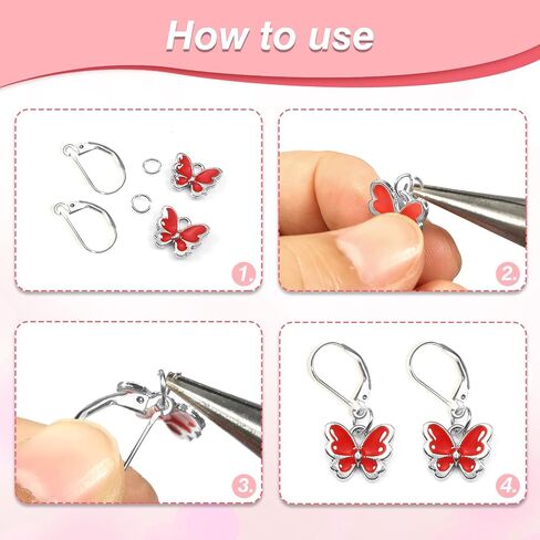 TOAOB 8pcs 925 Sterling Silver Leverback Earring Hooks 10x16mm Hypoallergenic Gold Interchangeable Dangle Ear Wires Clip Earring Connector for Jewelry Making in Saudi Arabia