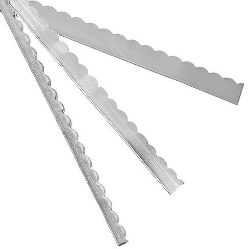 سلك الإطار المحرك المحرك 999 غرامة الفضة الفضية الشريط (1/4 "× 26 مقياس × 1 قدمًا) - قطاع واحد - لفن المجوهرات من Wizart in Kuwait