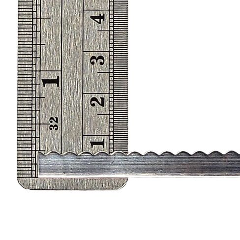 سلك الإطار المحرك المحرك 999 غرامة الفضة الفضية الشريط (1/4 "× 26 مقياس × 1 قدمًا) - قطاع واحد - لفن المجوهرات من Wizart in Kuwait