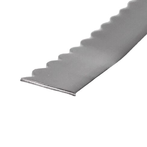 سلك الإطار المحرك المحرك 999 غرامة الفضة الفضية الشريط (1/4 "× 26 مقياس × 1 قدمًا) - قطاع واحد - لفن المجوهرات من Wizart in Kuwait