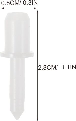NOLITOY 60Pcs Shutter Pins, Shutter Louver Repair Pins Replacement Repair Pins, Plantation Shutter Pins for Windows Tools Supplies in Saudi Arabia