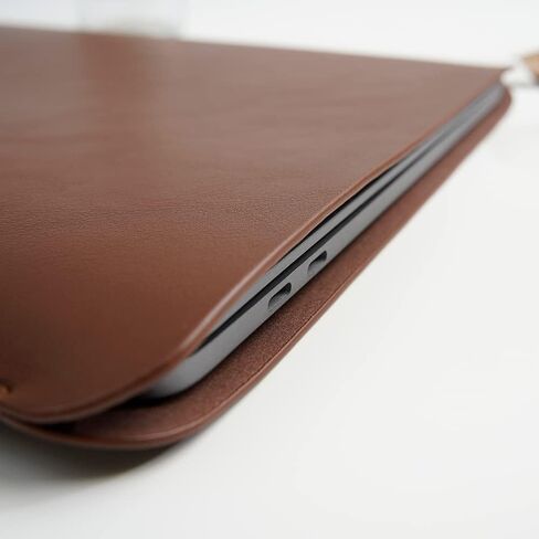 13/14/15/15 بوصة فوكس كمبيوتر كمبيوتر محمول | متوافق مع MacBook Air/Pro و Dell XPs و Surface Pro & More | تصميم رفيع للغاية + ملاءمة عالمية (بني داكن ، كمبيوتر محمول 13 بوصة) in Kuwait