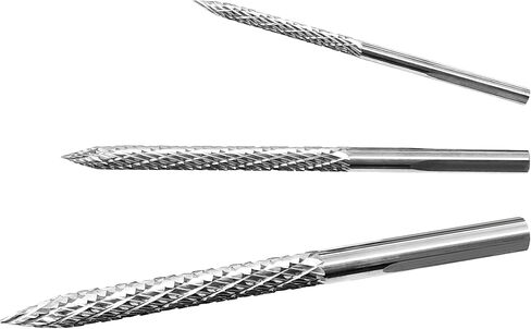 ZERINT CB-M03 مجموعة أدوات إصلاح الإطارات من الكربيد، مجموعة واحدة؛ ضياء. 1/8"، 3/16" و 1/4" 1 قطعة لكل منهما in Kuwait