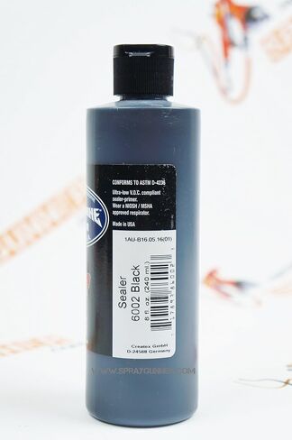 Auto-Auto Auto Borne Sealer Black 6002 8oz Airbrush & Custom Paints. in Kuwait