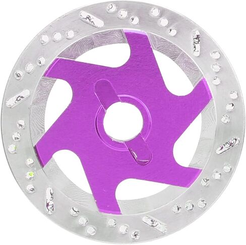 4PCS RC Car Brake Disc,Aluminium Alloy Hex Adapter for 1/10 Remote Control Car Upgrade Parts (Dark Blue) in Saudi Arabia
