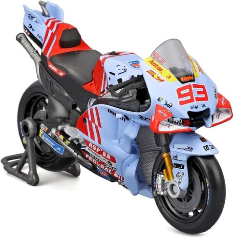 HTLNUZD 2024 1/18 GP23#93 Motorcycle Adult Alloy Miniature Diecast Model GP Collection Custom Gift in Saudi Arabia