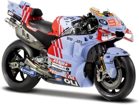 HTLNUZD 2024 1/18 GP23#93 Motorcycle Adult Alloy Miniature Diecast Model GP Collection Custom Gift in Saudi Arabia