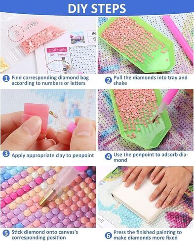 Wisondap Sailing Under the Moon Diamond Painting Kits للبالغين ، مجموعات فنون Sky Diamond 5D للمبتدئين ، DIY Cull Drill Paint مع الماس ، ديكور الجدار المنزلي 12 × 12 بوصة ، مركب شراعي in Saudi Arabia