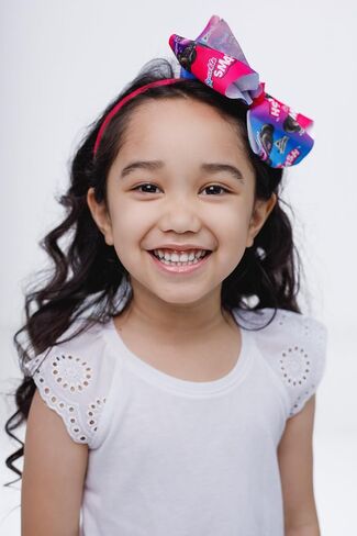 Monster Jam Kids Ribbon Bow Beadband Size One in Saudi Arabia