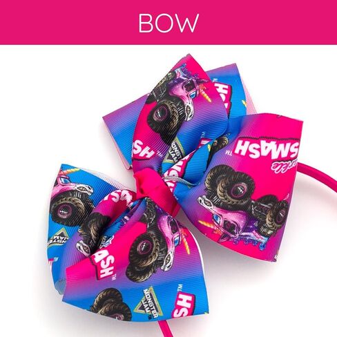 Monster Jam Kids Ribbon Bow Beadband Size One in Saudi Arabia