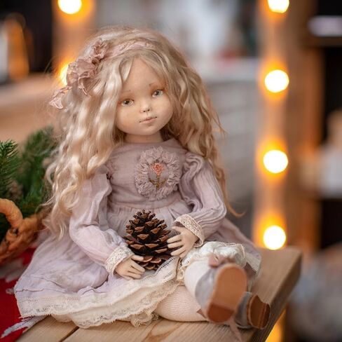 GLOBLELAND 4Pcs Doll Head Silicone Wig Cap 1/4 BJD Doll Cover Anti Slip High Elasticity Silicone Hair Wigs Cover for DIY Doll Making in Saudi Arabia