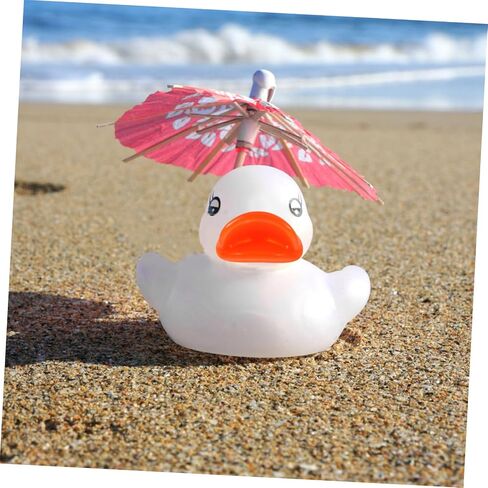 Operitacx 50pcs Little Duck Beak Animals Dollhouse Ladder Safety Resin Duck Stuffed Doll Nose Rustic Stickers Plush Doll Making Supplies Wig Tip The Sign Hyaluronic Acid in Saudi Arabia