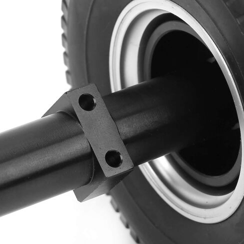 Alomejor RC Replacement Parts Rear Axle Tire 10-Hole Wheel Hub for 1/14 Scale Trailer No-Power Tire in Saudi Arabia