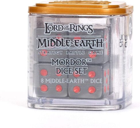 Games Workshop Middle Earth Strategy Battle Game: Mordor Dice Set GWS 30-67 in Saudi Arabia