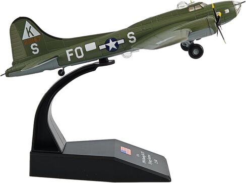 1/144 النطاق B-17 Flying Fortress Bomber Airplane Model B17 طائرة ثقيلة الطائرات المعدنية من أجل جمعها وهدية عيد ميلاد in Kuwait