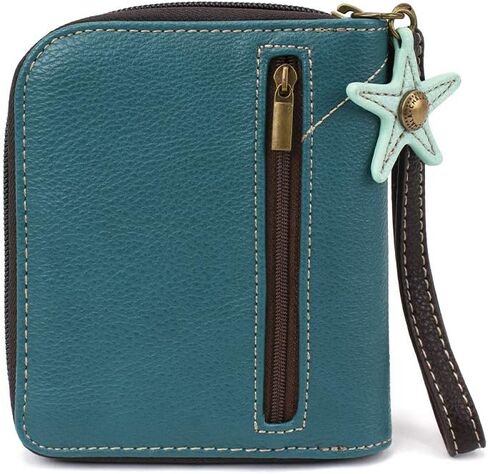 CHALA Zip-Around Wallet - Loon Bird - Blue in Saudi Arabia