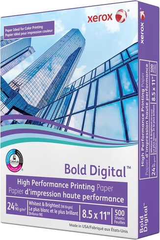 Xerox Digital Color Xpressions+ - ورق عادي - أبيض - حرف A (8.5 في × 11 بوصة) - 500 ورقة (S) in Saudi Arabia