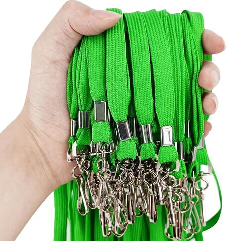 Korty Pink Lanyard Bulk 50 Packs Packs Badge Lanyards for Id Badges Neck Cruise ID Tag (50 ، Pink) in Kuwait