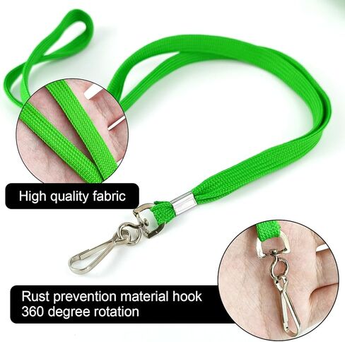 Korty Pink Lanyard Bulk 50 Packs Packs Badge Lanyards for Id Badges Neck Cruise ID Tag (50 ، Pink) in Kuwait