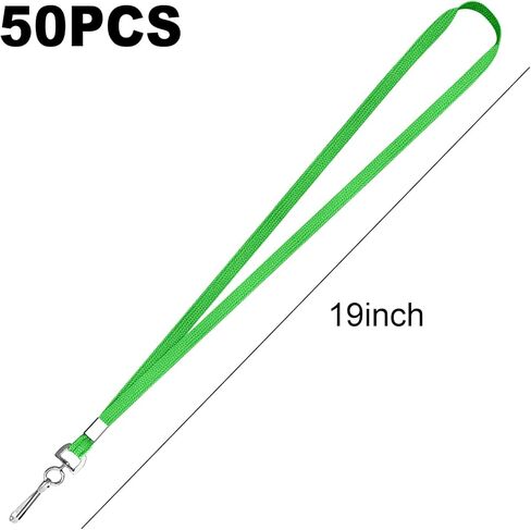 Korty Pink Lanyard Bulk 50 Packs Packs Badge Lanyards for Id Badges Neck Cruise ID Tag (50 ، Pink) in Kuwait