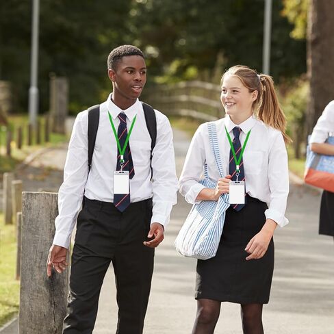 Korty Pink Lanyard Bulk 50 Packs Packs Badge Lanyards for Id Badges Neck Cruise ID Tag (50 ، Pink) in Kuwait