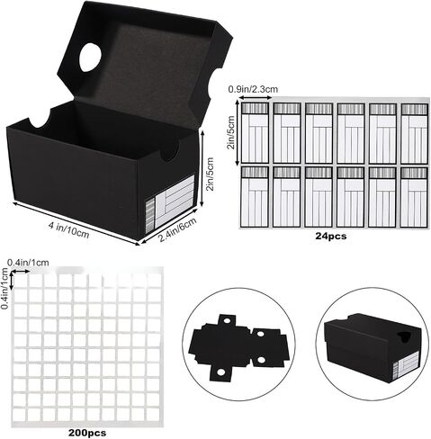 24pcs Black Mini Shoe Gifts Boxes, Sports Jordan Nike Themed Party Candy Goodie Decoration Small Sneaker Boxes with Editable Label Cardboard Sneakerheads Ball Birthday Favor for Cookies Candies Snacks in Saudi Arabia
