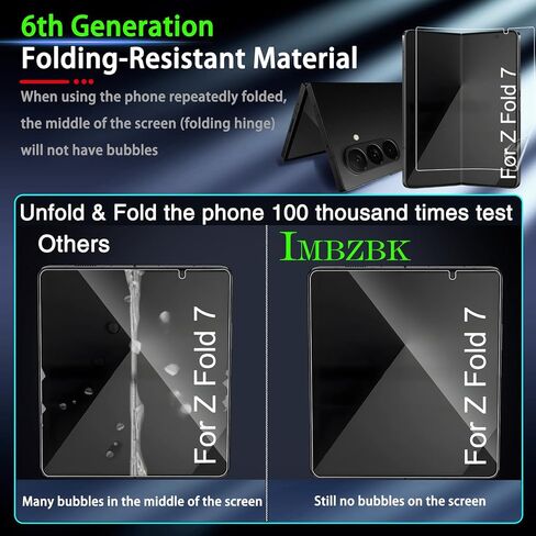 IMBZBK 3 Pack Screen Protector for iPhone 14 Pro with 3 Pack Camera Lens Protector Tempered Glass Accessories in Saudi Arabia