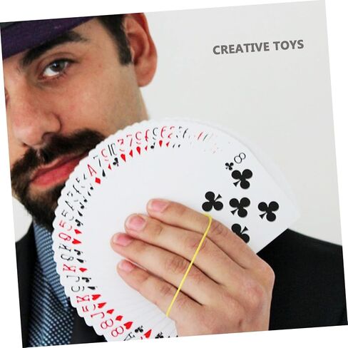 Toyandona 50pcs حبل الحبل المرن من خمسة نقاط مرنة الساحر ملحقات الفرقة وسيلة وقال الساحرة مجموعات الساحرات والملحقات الحفل in Saudi Arabia