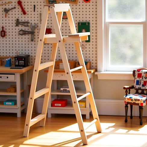1/12 النطاق المصغر خطوة دمى سلم دمى الأثاث المصغر للدمى لتخطيط الديكور نموذج سلم ، DIY DOLL HOUSE KIT in Saudi Arabia