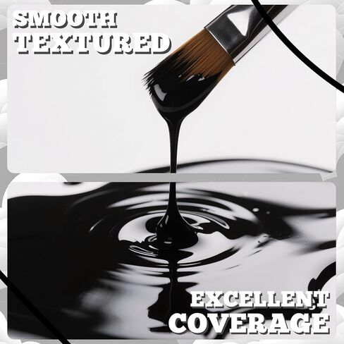 Paint Acrylic Paint 70 أوقية ، Paint Acrylic Paint White for Multi Surface ، لوازم الطلاء الفنية الغنية للفنانين والمبتدئين مع المضخة ، الفرشاة (2070 مل ، 0.55 جالون) in Kuwait