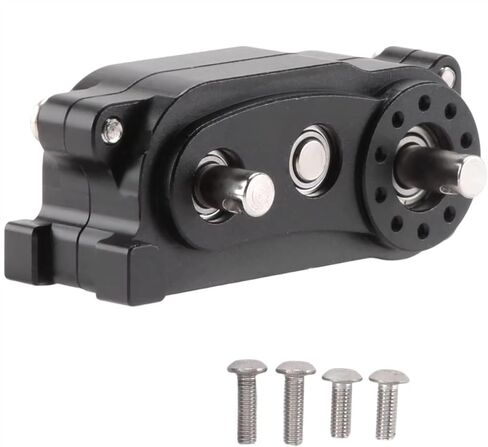 RC Car Upgrade Parts Compatible with Axial for SCX10 90046 1/10 RC Crawler Car Upgrade Parts Prefixal Gearbox Transfer Case in Saudi Arabia