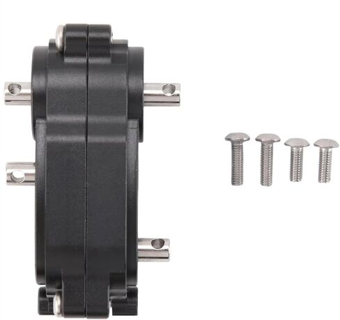 RC Car Upgrade Parts Compatible with Axial for SCX10 90046 1/10 RC Crawler Car Upgrade Parts Prefixal Gearbox Transfer Case in Saudi Arabia