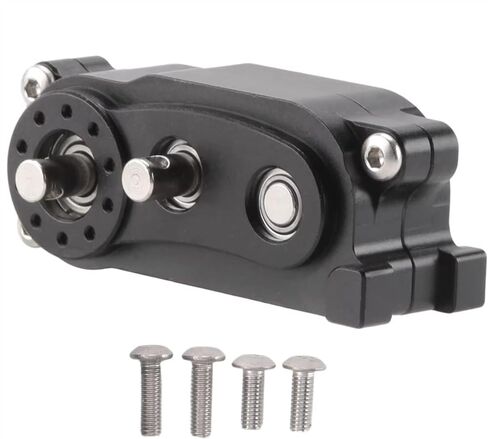 RC Car Upgrade Parts Compatible with Axial for SCX10 90046 1/10 RC Crawler Car Upgrade Parts Prefixal Gearbox Transfer Case in Saudi Arabia
