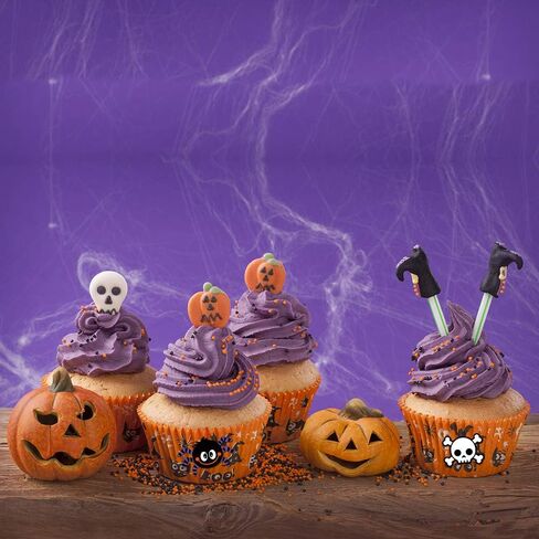 Winlyn 517 Pcs Bulk Foam Halloween Prints Stickers Self-Adhesive Pumpkins Jack-O'-Lantern Ghost Witch Bats Monster Stickers 1" 1.5" 2" Embellishments for Kids Craft Favors Rewards Halloween Decoration in Saudi Arabia