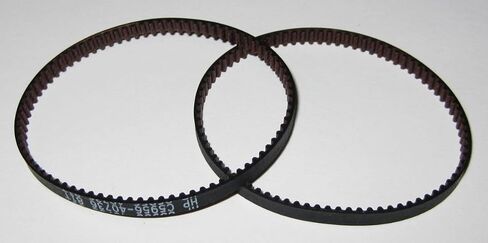 #US 2 X Hobby Motor Drive Rubber Belts - 2" Dia. - 13 Teeth/in. - 5/32" Wide in Saudi Arabia
