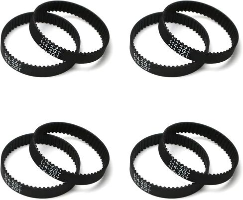 متوافق مع Tamiya لـ TT02 1/10 RC Car Low Love Belt Drive 16T 40T Transmission Gears System DIY إكسسوارات سيارة RC (أحزمة 8pcs) in Saudi Arabia