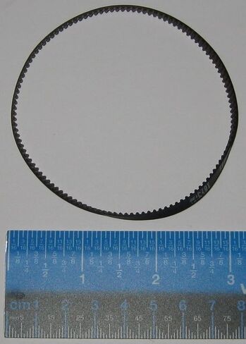 #US 2 X Hobby Motor Drive Belts - 3 "DIA. - 13 TEATH/In. - 5/32" in Saudi Arabia