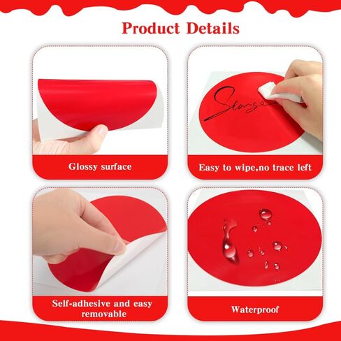 6 Inch Floor Stickers for Classroom, 32 PCS Multicolor Line up Floor Spots Markers, Self Adhesive Vinyl Circle Dots Stickers for Preschool Kindergarten Elementary Classroom Decorations Teachers Supply in Kuwait