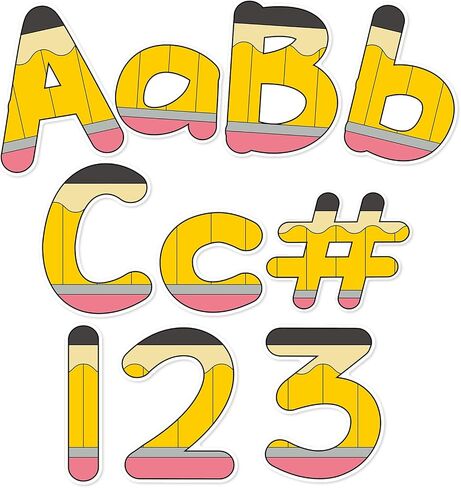 260 PCS Colorful Bulletin Board Letters for Classroom Letters Combo Pack Set Back to School Classroom Decoration Alphabet Number Symbol Letter Cutout Card Bulletin Board for Chalkboard Decor in Saudi Arabia
