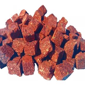 Aquatic Foods Inc. تجميد قلب لحم البقر المجفف من قلب اللحم البقري ، الروبيان ، السبانخ ، نوري ، أستازانثين طبيعي (مُحسّن للأسماك الطبيعية للأسماك) للقرص ، جميع الأسماك الاستوائية والبحرية - 10 جرام in Kuwait