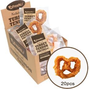 A Freschi srl® All-Natural Turkey Tendon for Dogs, Rope (M), 2 Count in Saudi Arabia