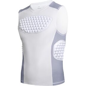 Youper Youth Padded Chest Protector Shirt, Heart-Guard/Sternum Protection for Baseball, Football, T Ball & Softball in Kuwait