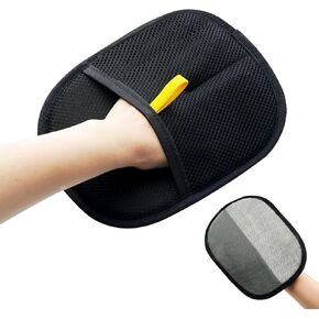 2025 New Pet Hair Removal Glove,pet Hair Remover mitt，for Couch, Furniture, Carpet, Car Seat -Electrostatic Reusable Gloves | Fast Cleaning, for Cat & Dogs (1pcs) in Kuwait