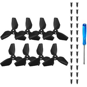 Sea Jump 8pcs Propeller مناسبة لـ DJI Neo Drone Accessories Handheld Quadcopter Drone 2016s Propeller Blades (Orange) in Kuwait