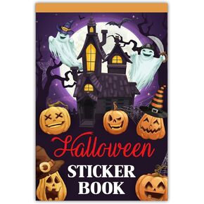 كتاب ملصقات هالوين ، 54 ورقة 366 PCS Journaling Scrapbooking ملصقات لصحيفة Journals Scrapbooking Bullet Journals Prooflers Card Making Collage Art Crafts Water Bottle in Kuwait